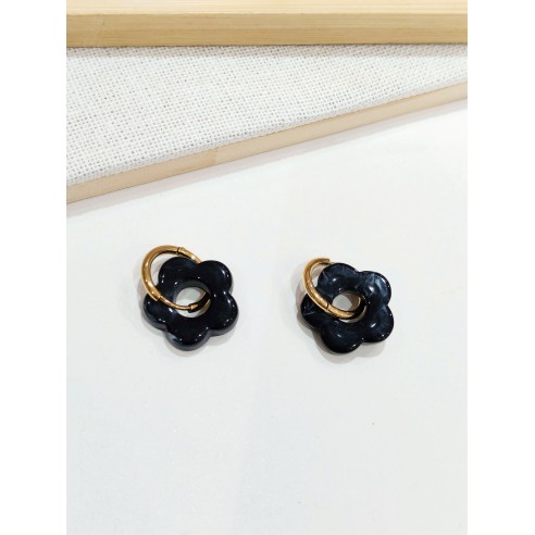 Boucles d'oreilles acier inoxydable E529