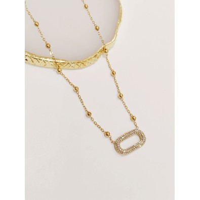 Collier en acier inoxydable N381