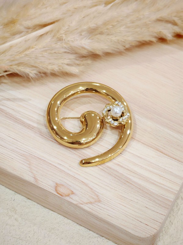Broche anti-stress en acier BRO022