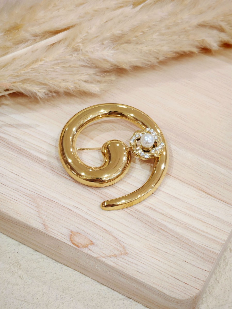 Broche anti-stress en acier BRO022