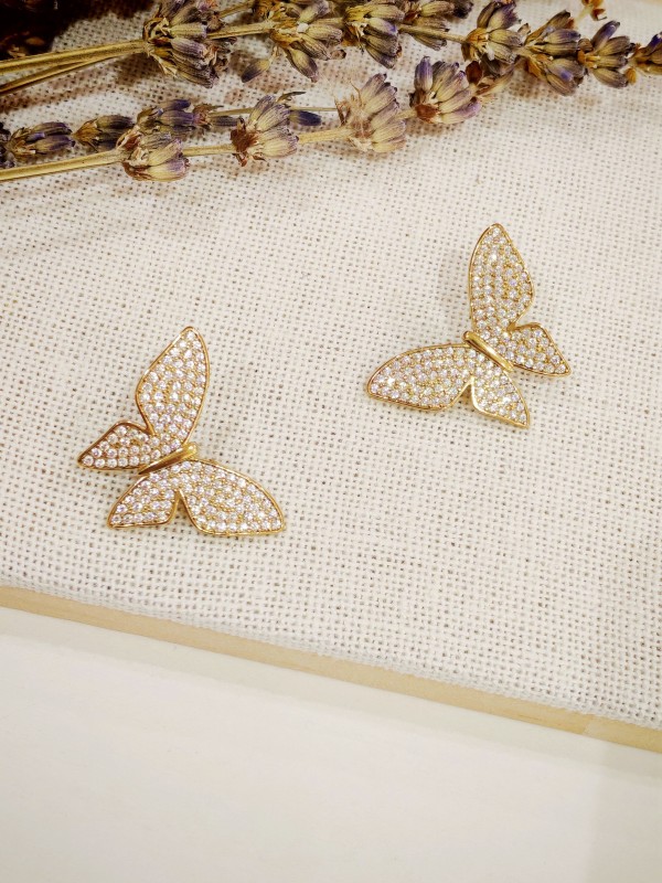 Boucles d'oreilles acier inoxydable E530