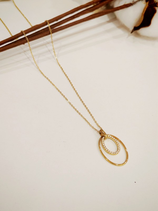 Collier en acier inoxydable N385