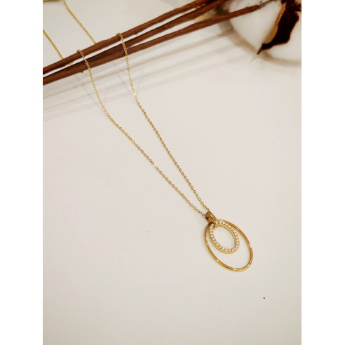 Collier en acier inoxydable N385