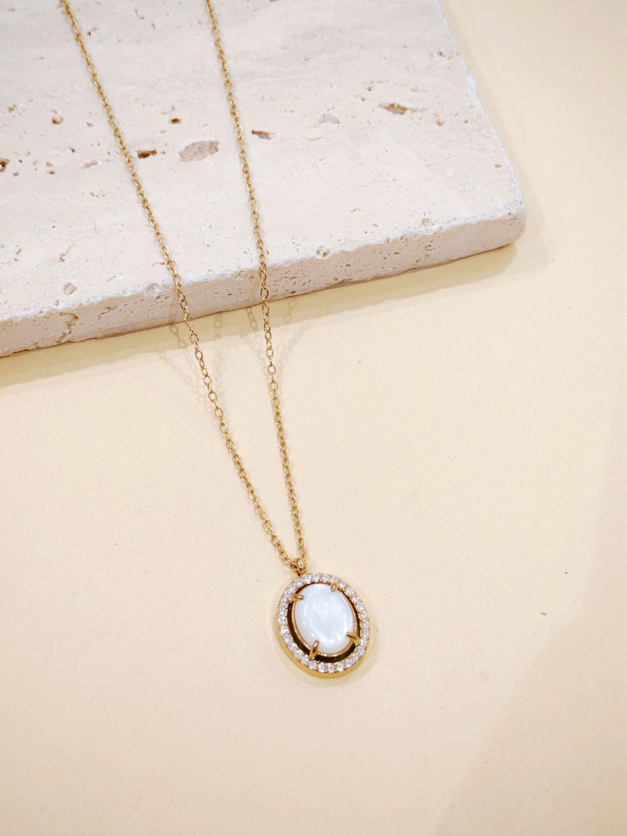 Collier en acier inoxydable N388