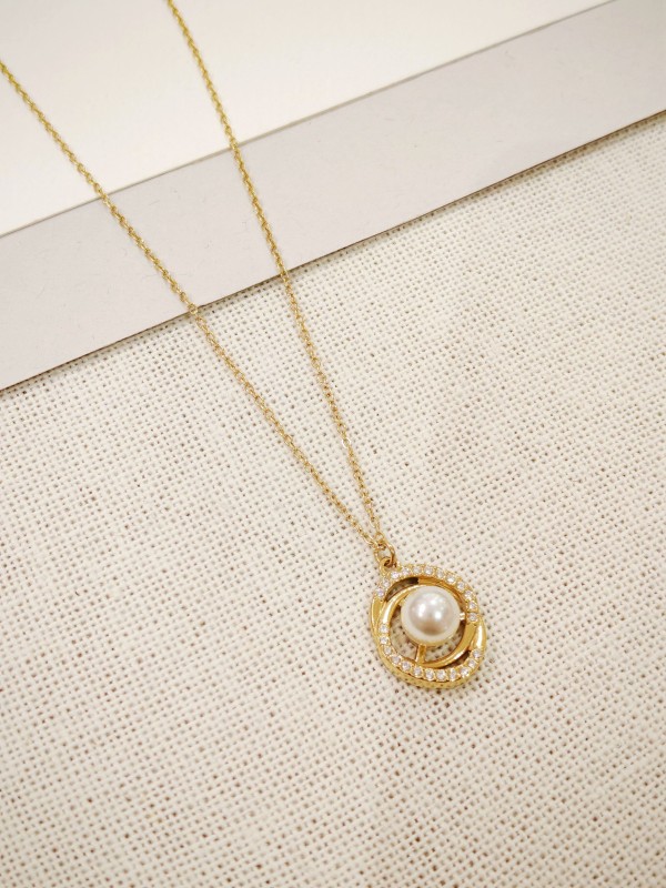 Collier en acier inoxydable N392