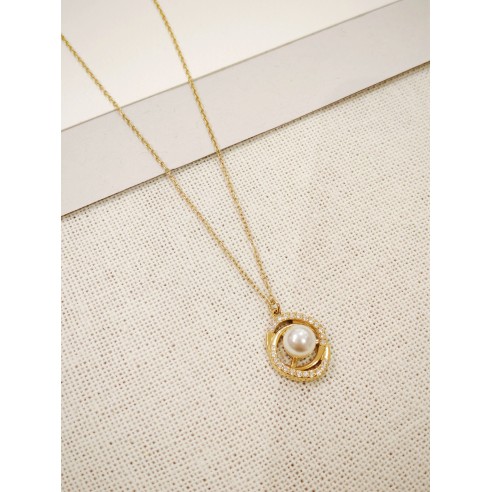 Collier en acier inoxydable N392