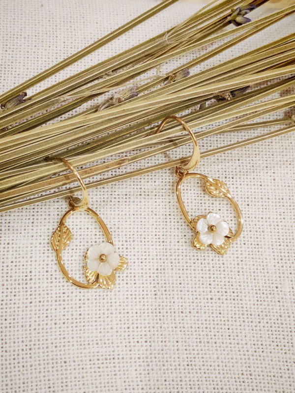 Boucles d'oreilles acier inoxydable E532