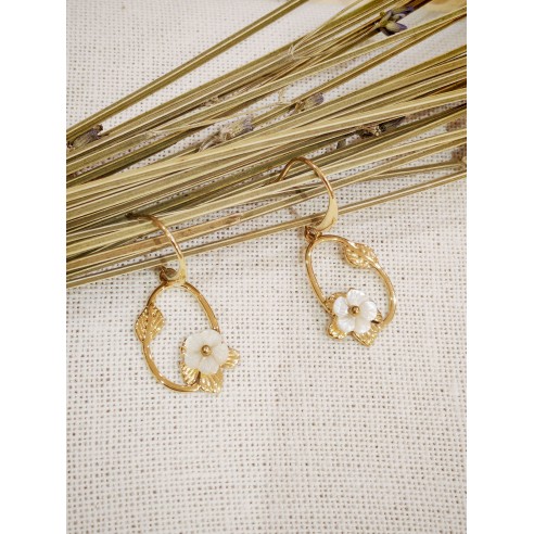 Boucles d'oreilles acier inoxydable E532