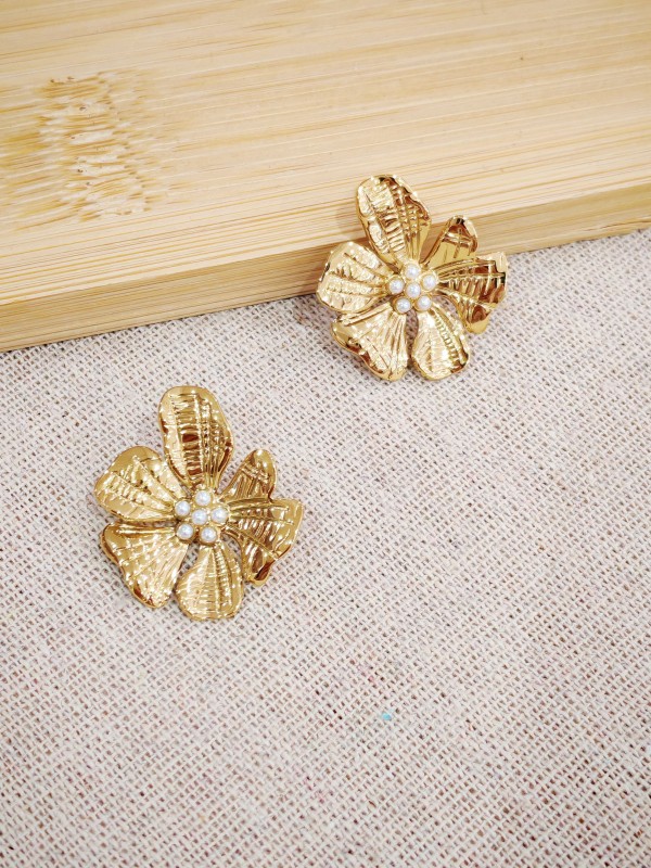 Boucles d'oreilles acier inoxydable E547