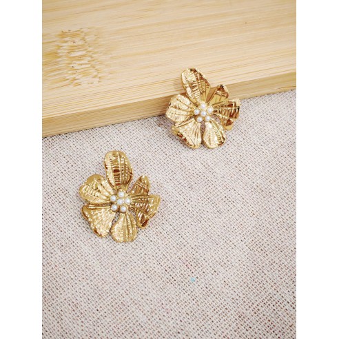 Boucles d'oreilles acier inoxydable E547