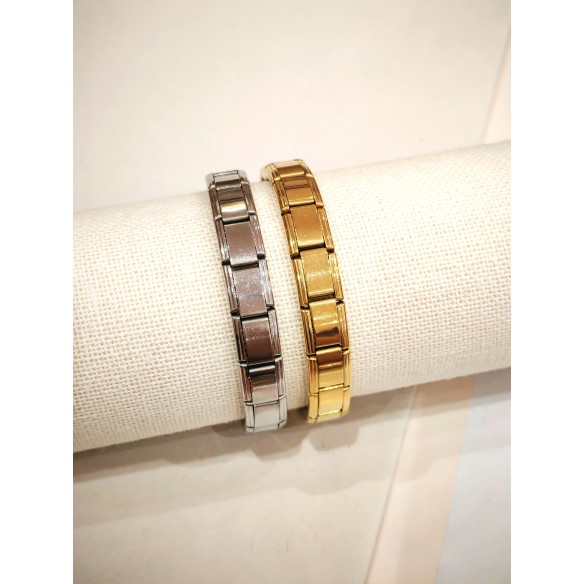 Bracelet italien en acier inoxydable BI001