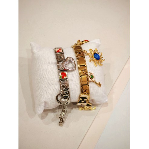 Bracelet italien en acier inoxydable BI001