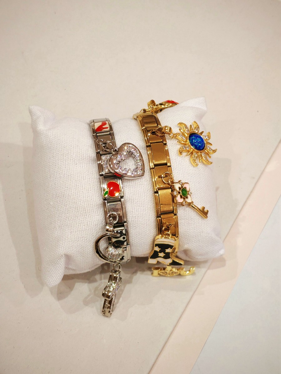 Bracelet italien en acier inoxydable BI001