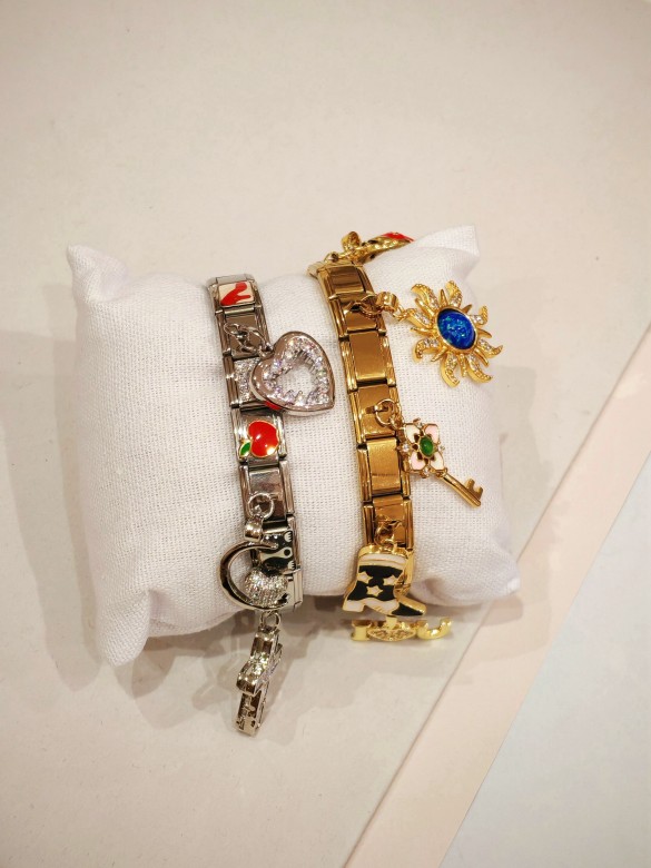 Bracelet italien en acier inoxydable BI001