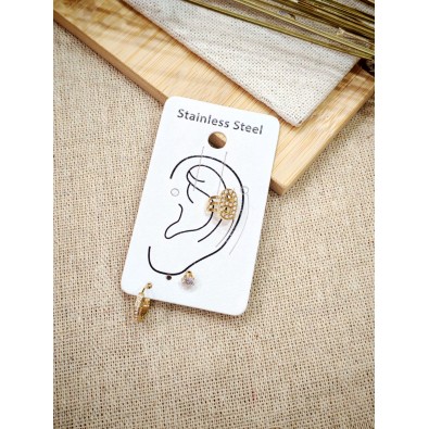 Boucles d'oreilles acier inoxydable E553