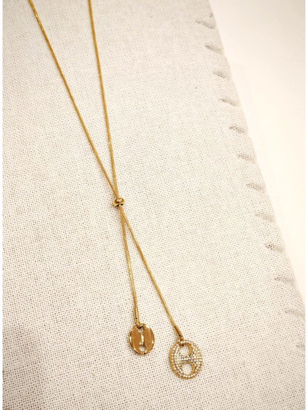 Collier en acier inoxydable N415