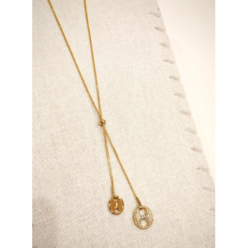 Collier en acier inoxydable N415