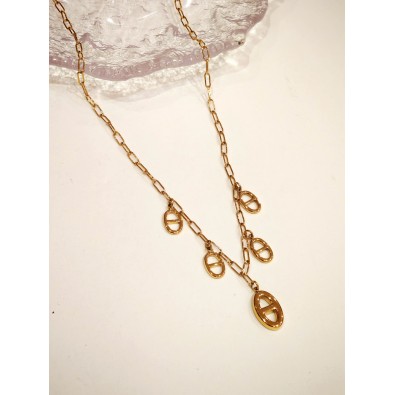 Collier en acier inoxydable N416