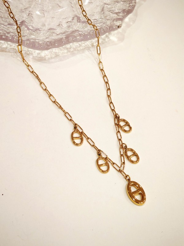 Collier en acier inoxydable N416