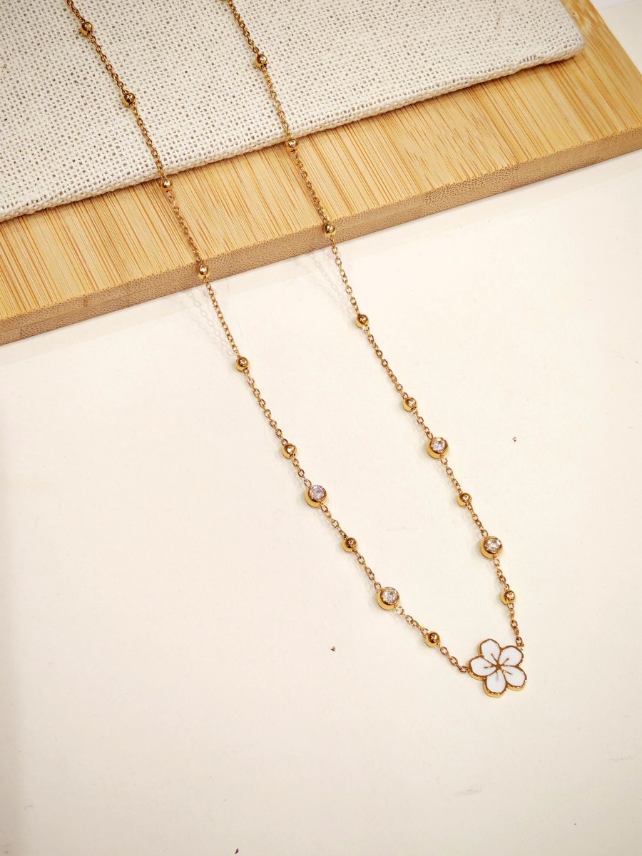 Collier en acier inoxydable N417