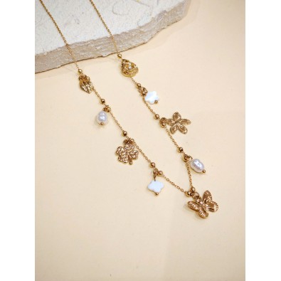 Collier en acier inoxydable N419