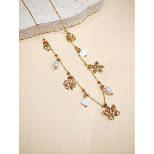 Collier en acier inoxydable N419
