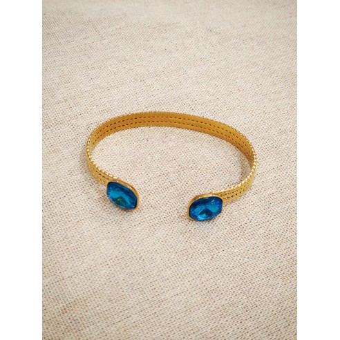 Bracelet jonc acier inoxydable J187