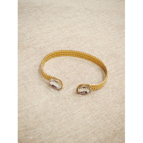 Bracelet jonc acier inoxydable J187