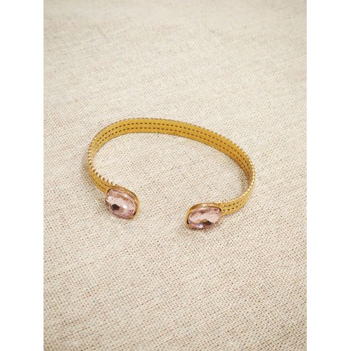 Bracelet jonc acier inoxydable J187