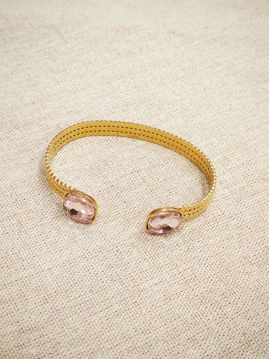 Bracelet jonc acier inoxydable J187