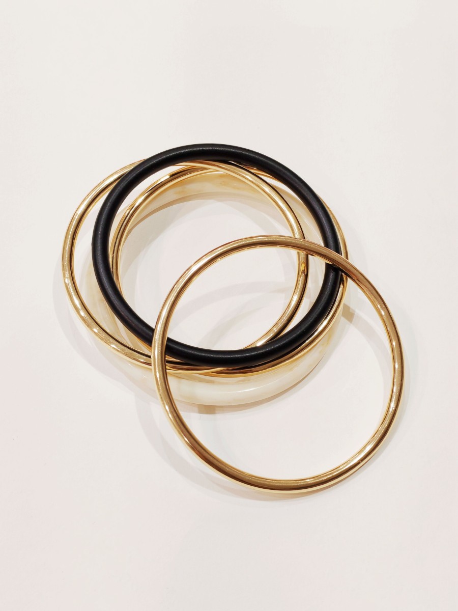 Bracelet en métal et résine lot de 5 pièces BR158
