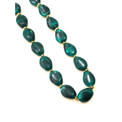 Collier en résine et acier N422