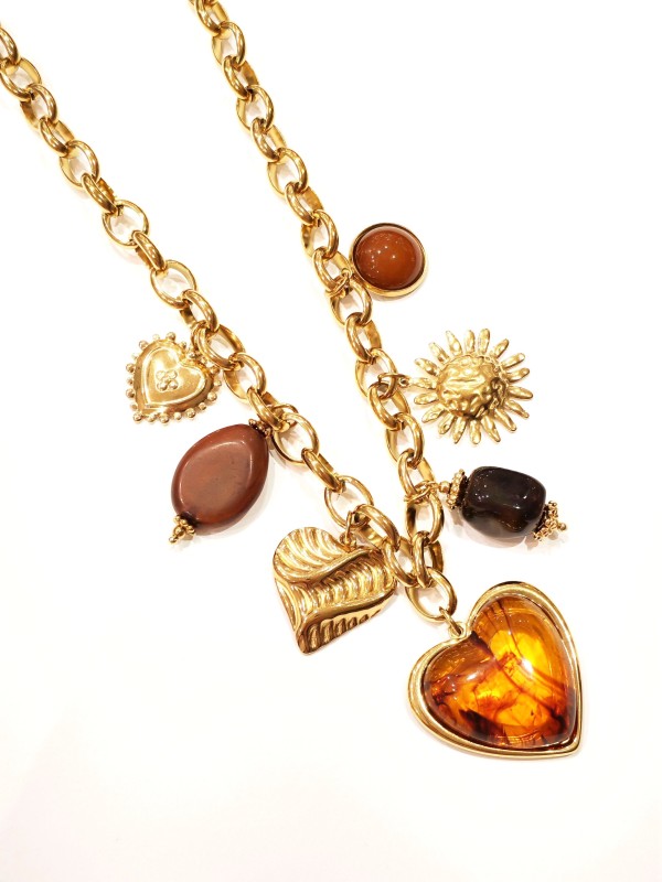 Collier en acier inoxydable N428