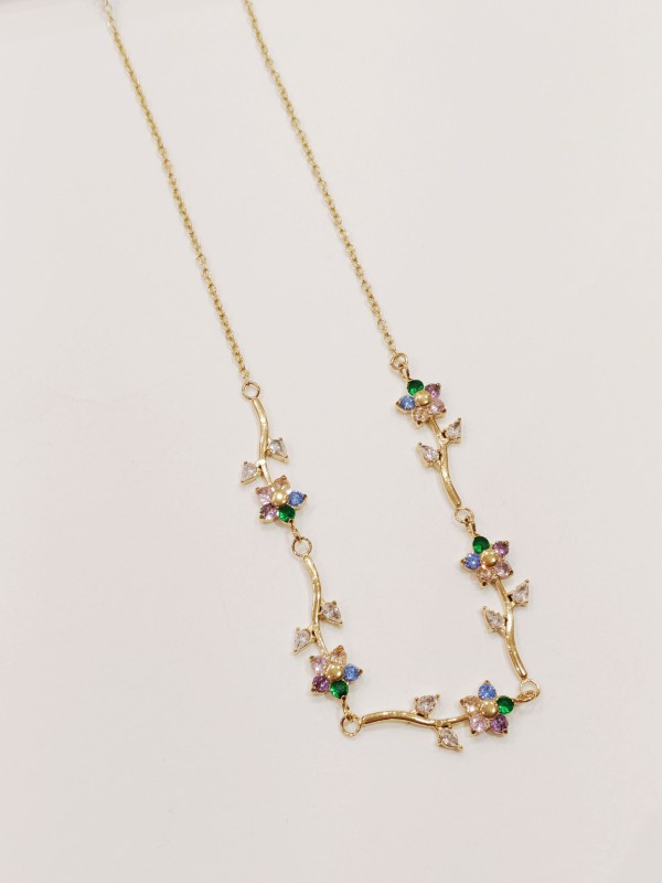 Collier en acier inoxydable N463