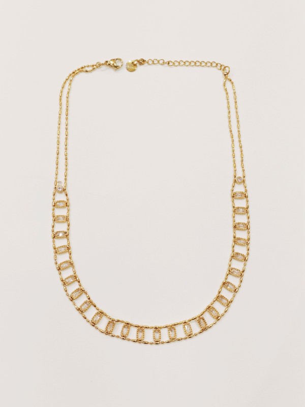 Collier en acier inoxydable N468