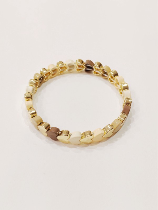 Bracelet  élastique en métal BR160 2