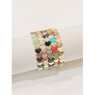 Bracelet  élastique en métal BR160