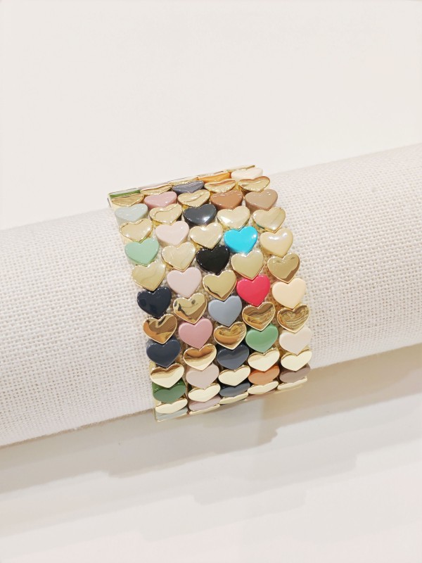 Bracelet  élastique en métal BR160