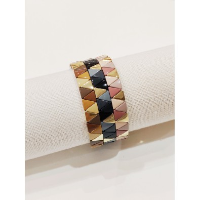 Bracelet  élastique en métal BR161