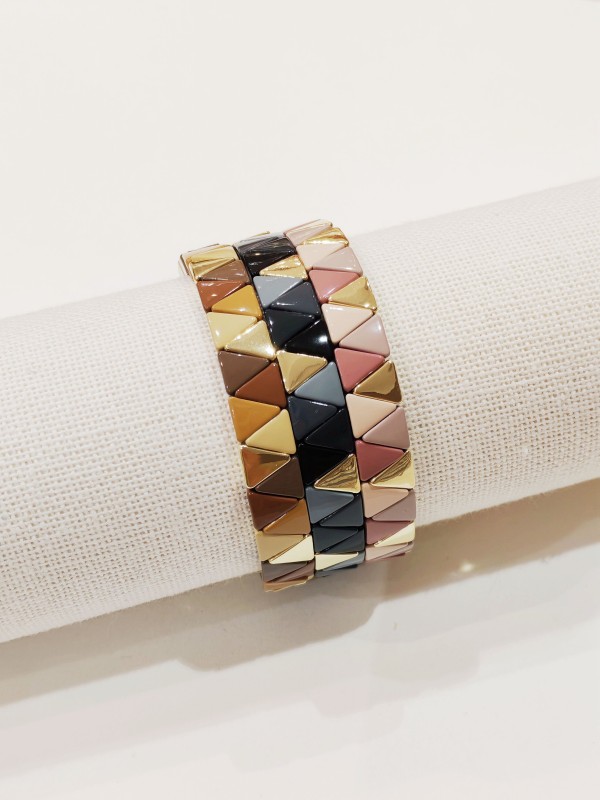 Bracelet  élastique en métal BR161