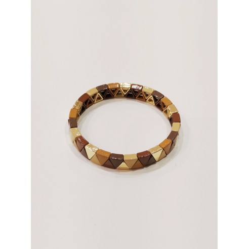 Bracelet  élastique en métal BR161