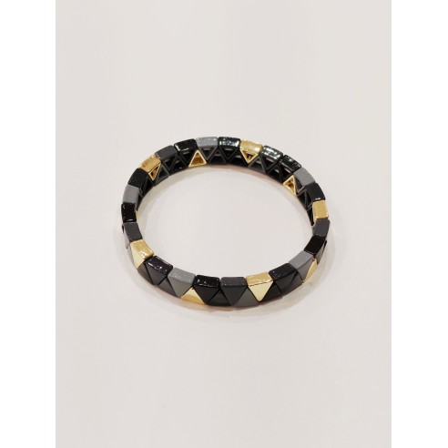 Bracelet  élastique en métal BR161