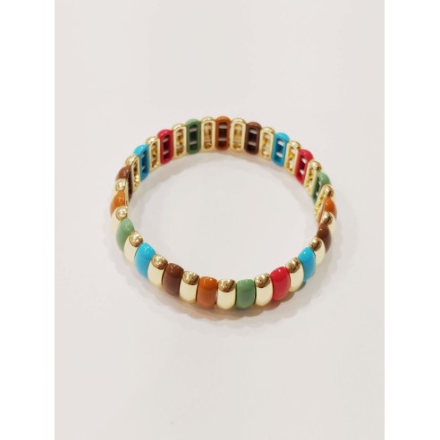 Bracelet  élastique en métal  BR162