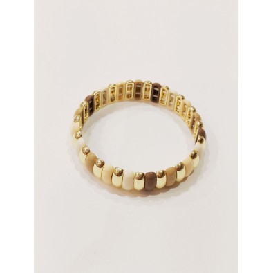 Bracelet  élastique en métal  BR162 2