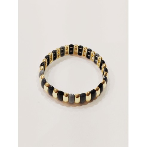 Bracelet  élastique en métal  BR162