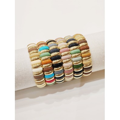 Bracelet  élastique en métal  BR162