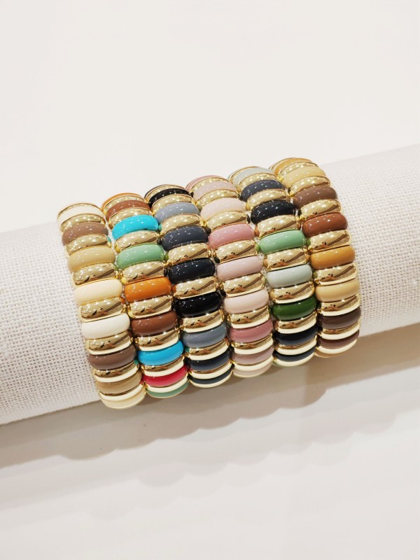 Bracelet  élastique en métal  BR162