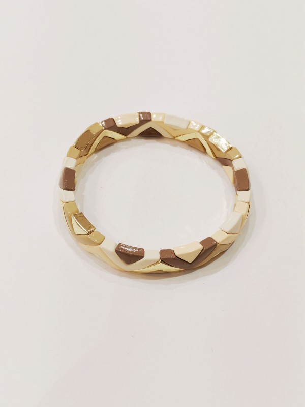 Bracelet  élastique en métal BR163 2