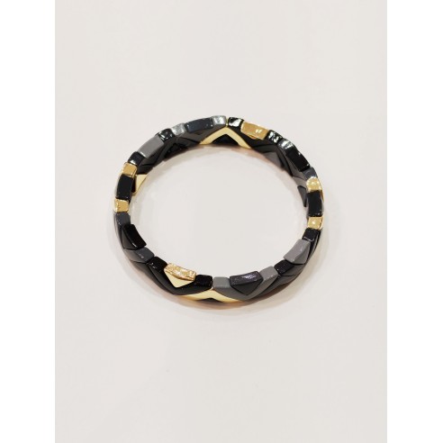 Bracelet  élastique en métal BR163