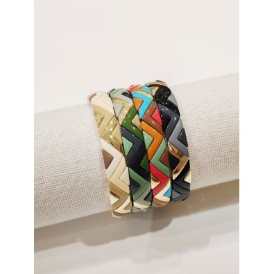 Bracelet  élastique en métal BR163